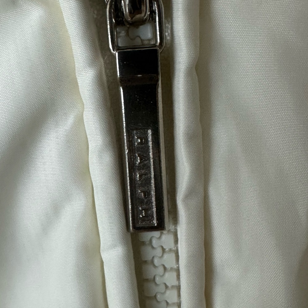 Women's Stunning Ralph Lauren Long White Puffer Coat with Hood - Picture 2 of 8